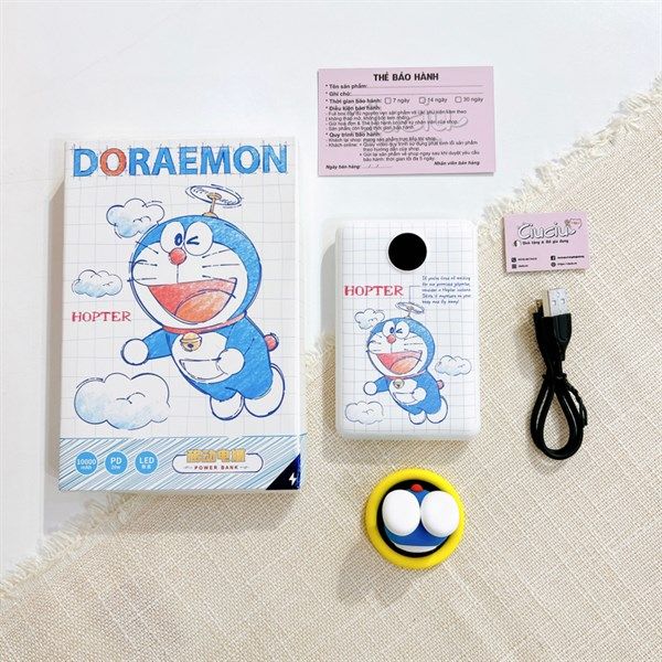  Sạc dự phòng Doraemon 10.000mAh 