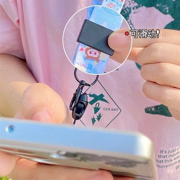  Dây vải đeo cổ màu sắc 