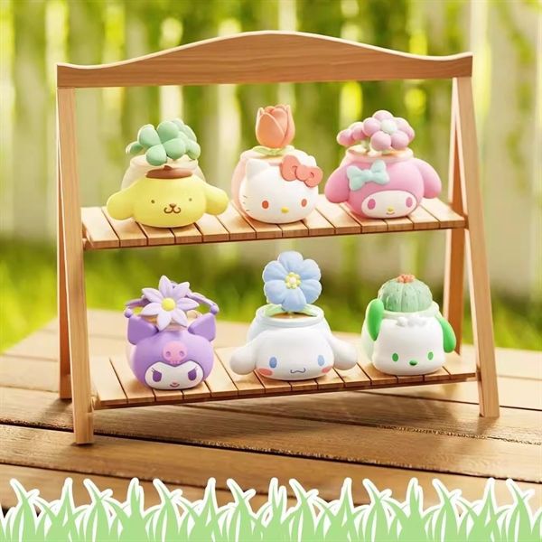  Mô hình Sanrio chậu cây 