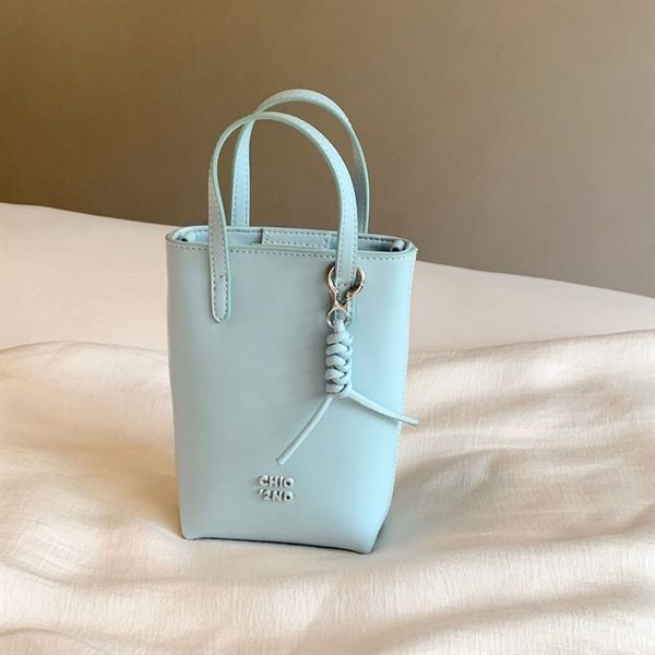  Túi Chio2nd chữ nhật nhỏ móc khoá vặn thừng 