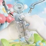  Bình nước Sanrio trong đầu chibi 650ml 