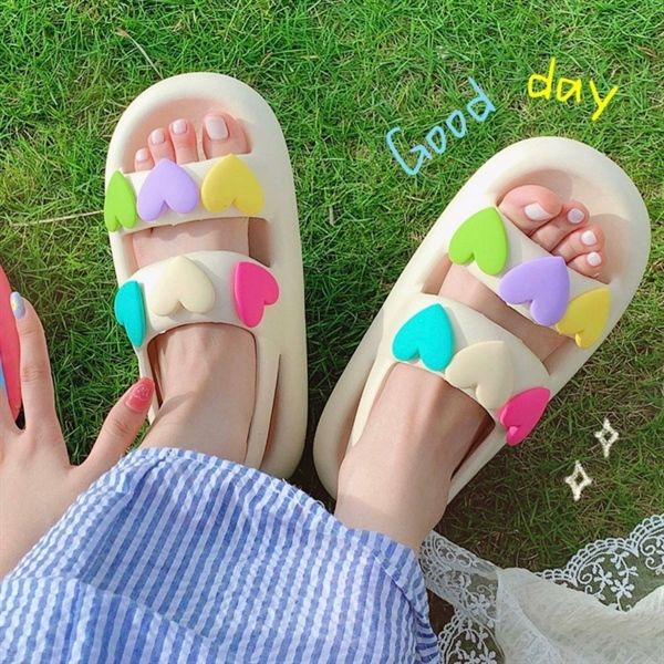  Dép sandal 6 trái tim 