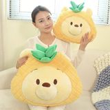  Gấu Pooh cosplay quả dứa 