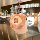  Móc khoá Capybara cosplay thú tròn 