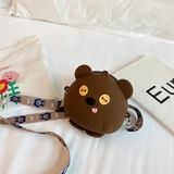  Ví đeo chéo silicon gấu Teddy 