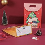  Túi quà Giáng Sinh gập miệng gấu thỏ 