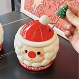  Cốc ông già Noel thìa cây 450ml 