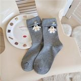  Tất cao cổ gập mép thú dễ thương 