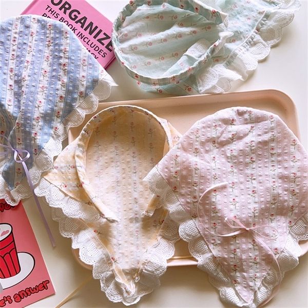  Bờm kèm khăn tam giác vintage 