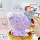  Gấu bông Sanrio áo lông xù 25cm 