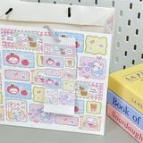  Túi quà giấy chia ô mèo 