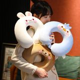  Gối cổ thú trơn 