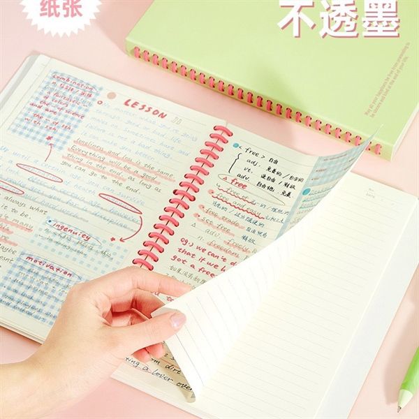  Sổ lò xo Happy Day 60 trang 17x25cm 