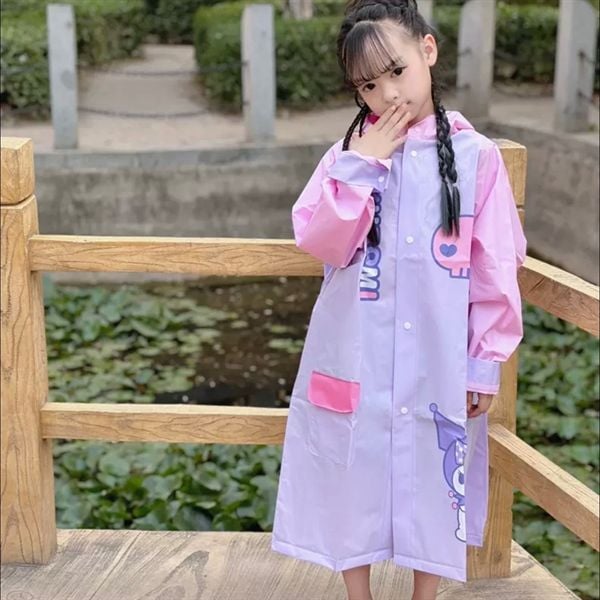  Áo mưa Sanrio + túi đựng 