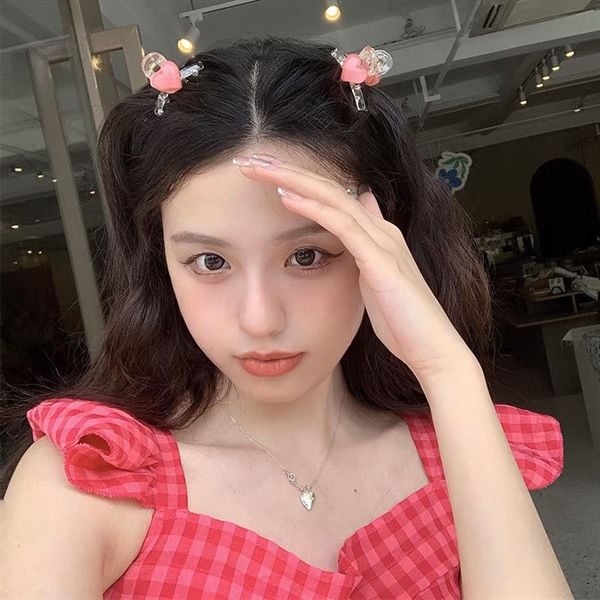  Kẹp càng cua trái tim mini 