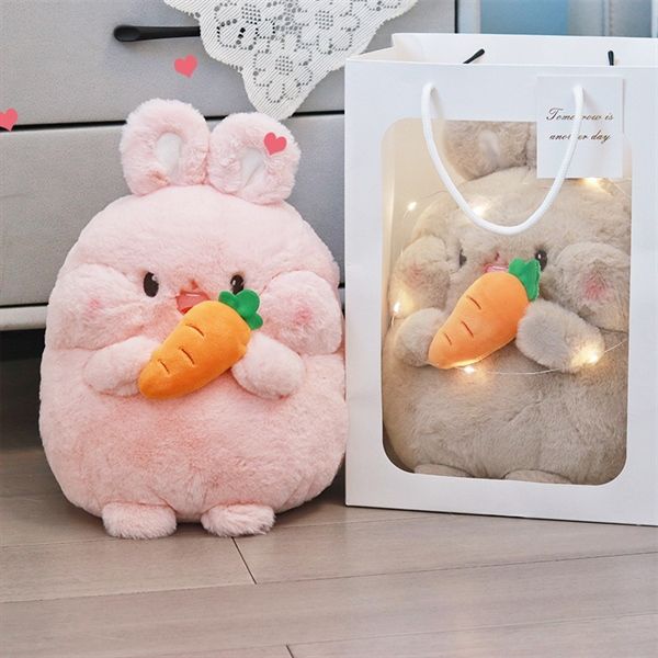  Thỏ bông ôm carrot 30cm 