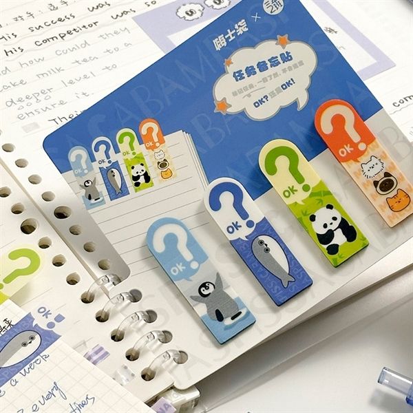  Set giấy nhớ thú OK 120 miếng 