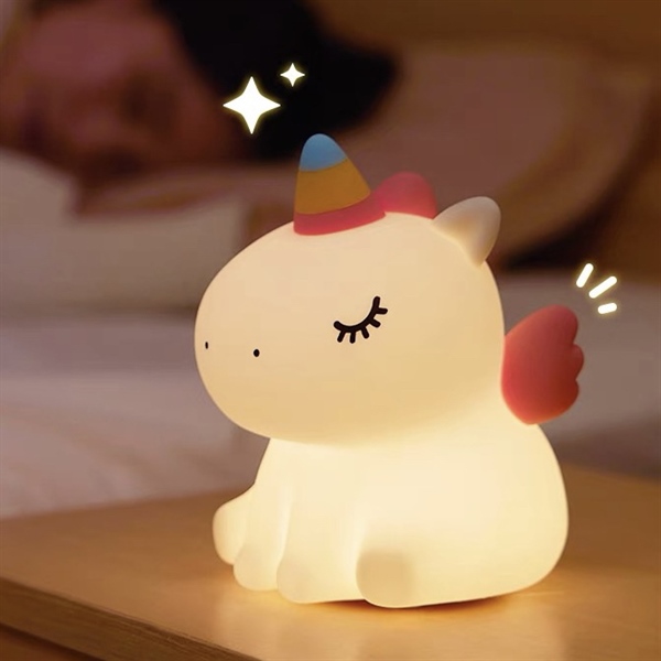 Lámpara de Noche Decorativa de Unicornio Kawaii - Lampara decorativa unicornio