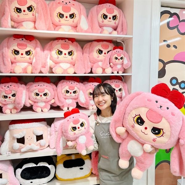  Gấu bông thỏ Bé Ba 