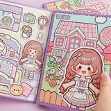  Sticker nổi nam châm 3 background bé Telado 