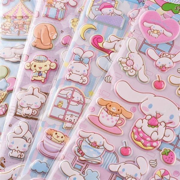  Sticker Cinnamoroll nổi 
