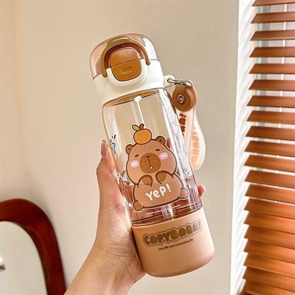  Bình nước Capybara đế rời 510ml 