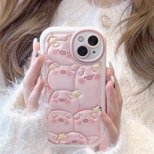  Ốp mặt da heo nổi 