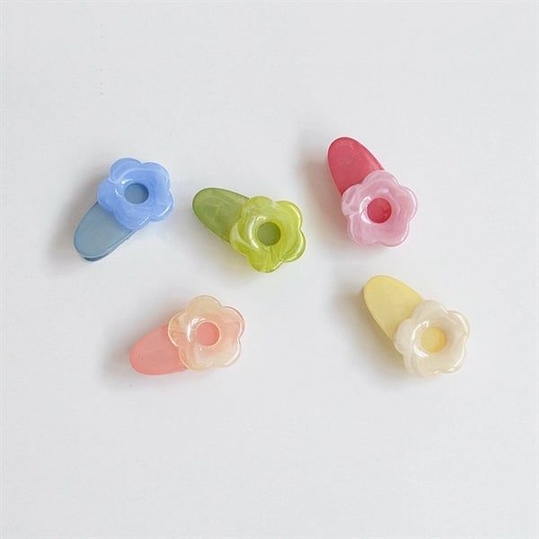  Kẹp hoa mini bầu dục 
