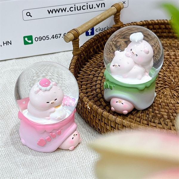  Quả cầu đèn heo 10cm 