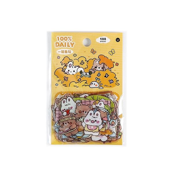  Sticker Infeelme 100% daily 100 miếng 