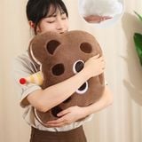  Gối kèm chăn bánh quy socola 40cm 