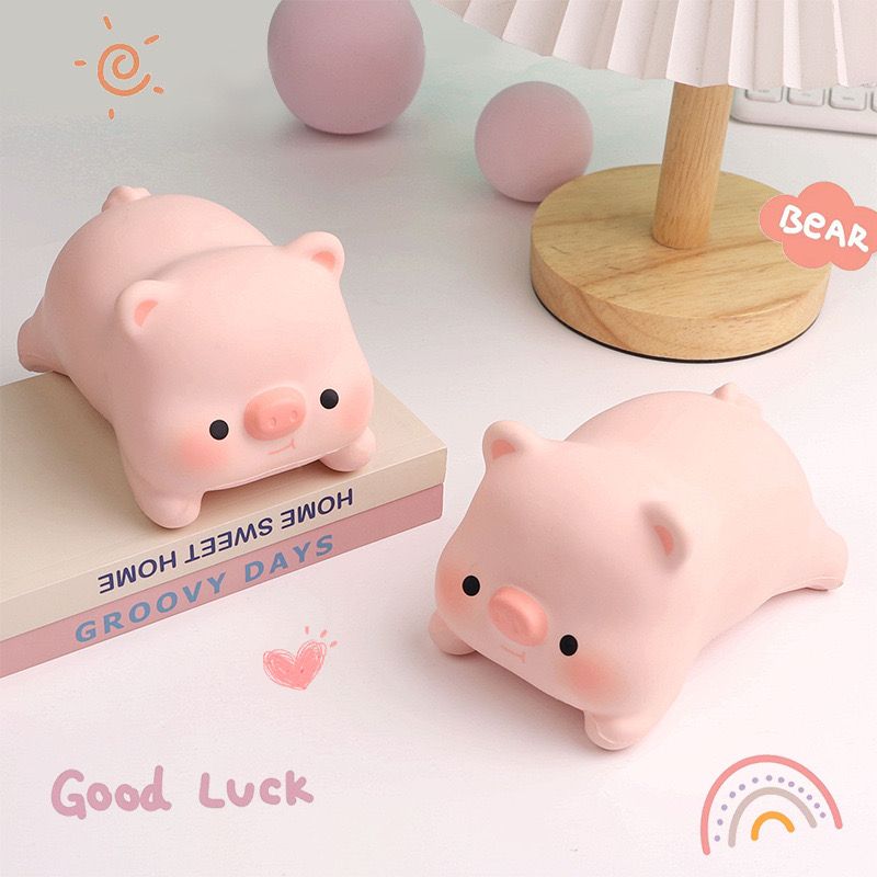  Squishy heo nằm 8x14cm 