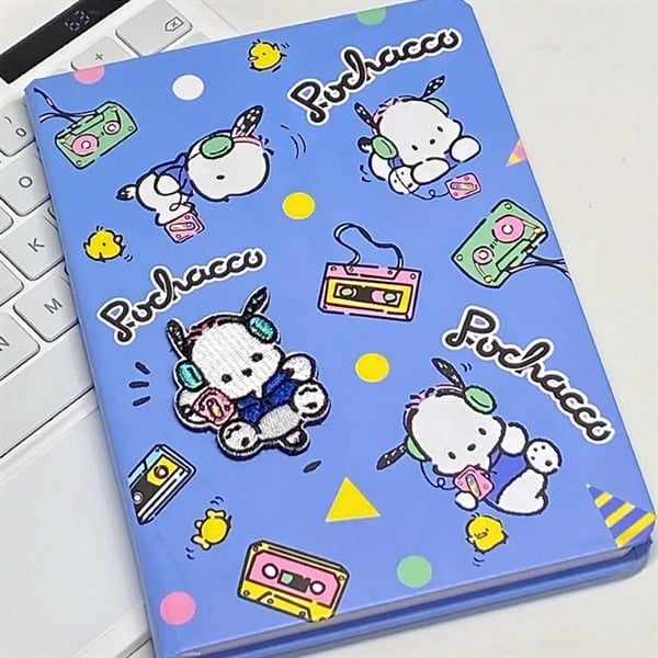  Sổ Pochacco hình thêu 