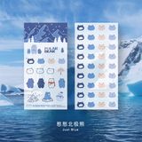  Sticker polar 2 mặt 