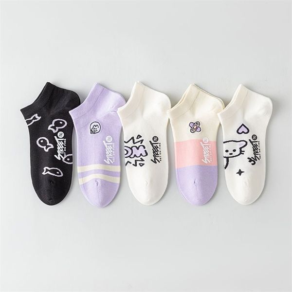  Tất Hanada Sox cổ ngắn hình vẽ 