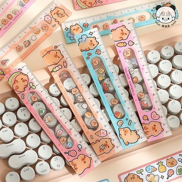  Thước kẻ lắc hình Capybara Telado 