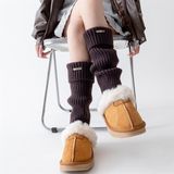  Tất ống đồng Xueshangmian dày gập cổ 