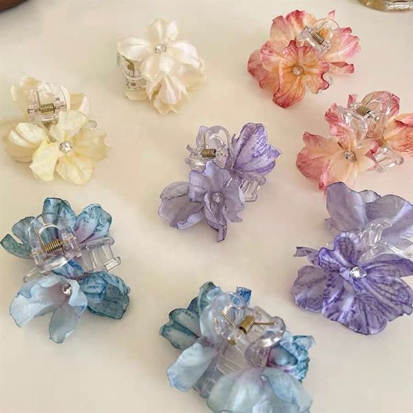  Kẹp càng cua hoa cánh mỏng mini 