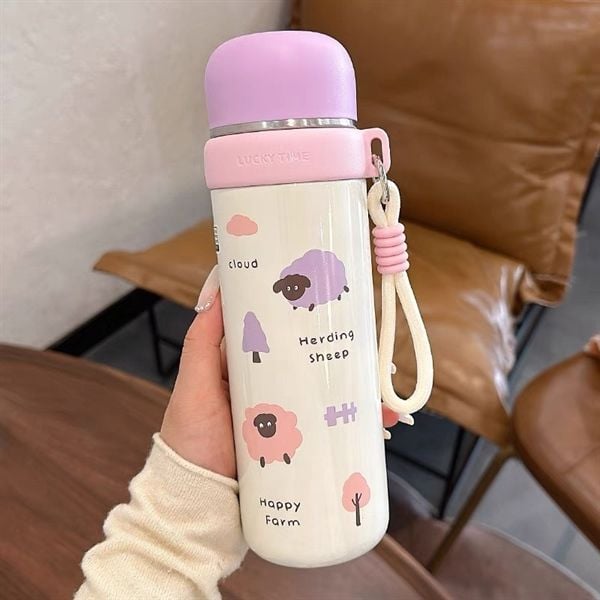  Bình giữ nhiệt Happy Farm 500ml 