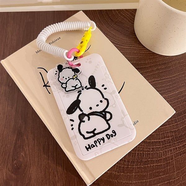 Dây đeo thẻ lò xo Pochacco 