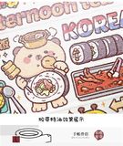  Set Washi tape gấu đồ ăn + kẻ caro 