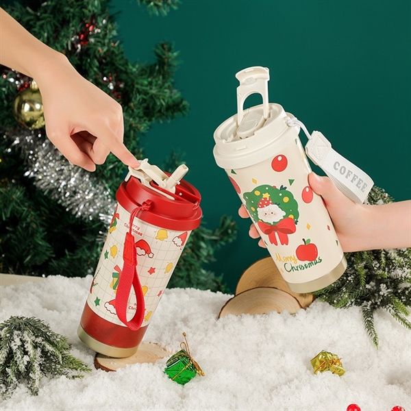  Cốc giữ nhiệt Giáng Sinh 500ml 