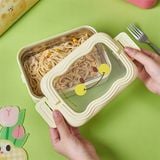  Hộp cơm mặt cười viền sóng 