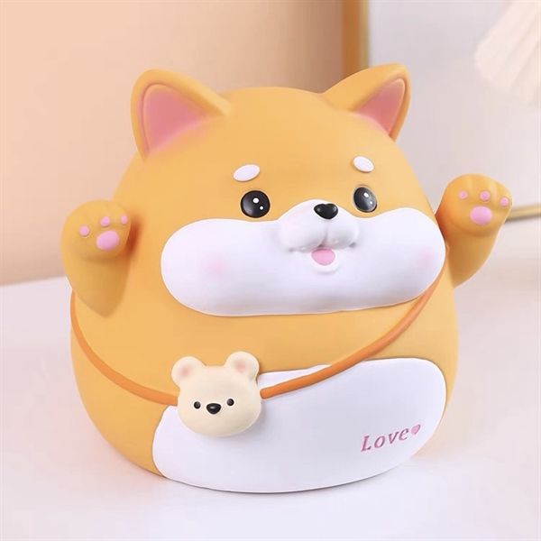  Ống tiết kiệm Shiba túi gấu 20x18cm 