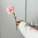  Hoa Cẩm Chướng lụa 1 cành 
