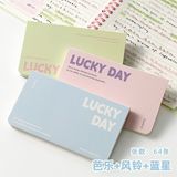  Sổ ngang Lucky Day 64 trang 15x8cm 