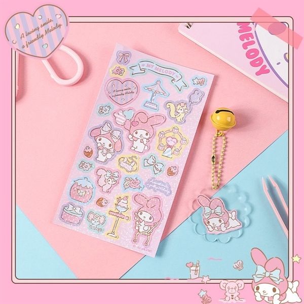  Sticker Sanrio ánh nhũ 