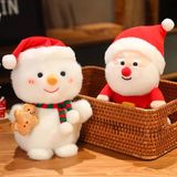  Người tuyết bông ôm bánh gừng 23cm 
