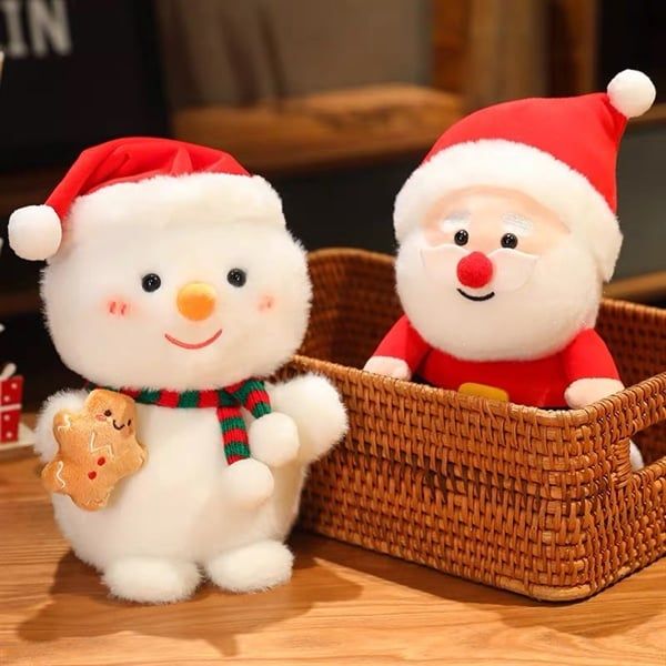  Người tuyết bông ôm bánh gừng 23cm 