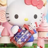  Bình nước Sanrio trong đầu chibi 650ml 